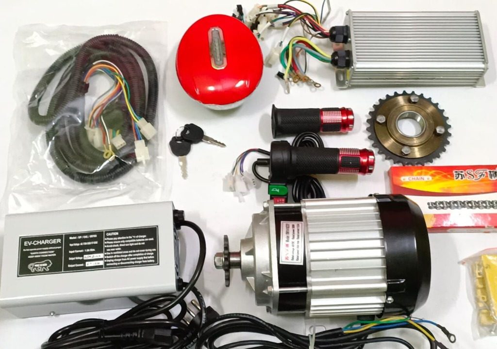 Bike conversion kit 750watt motor.