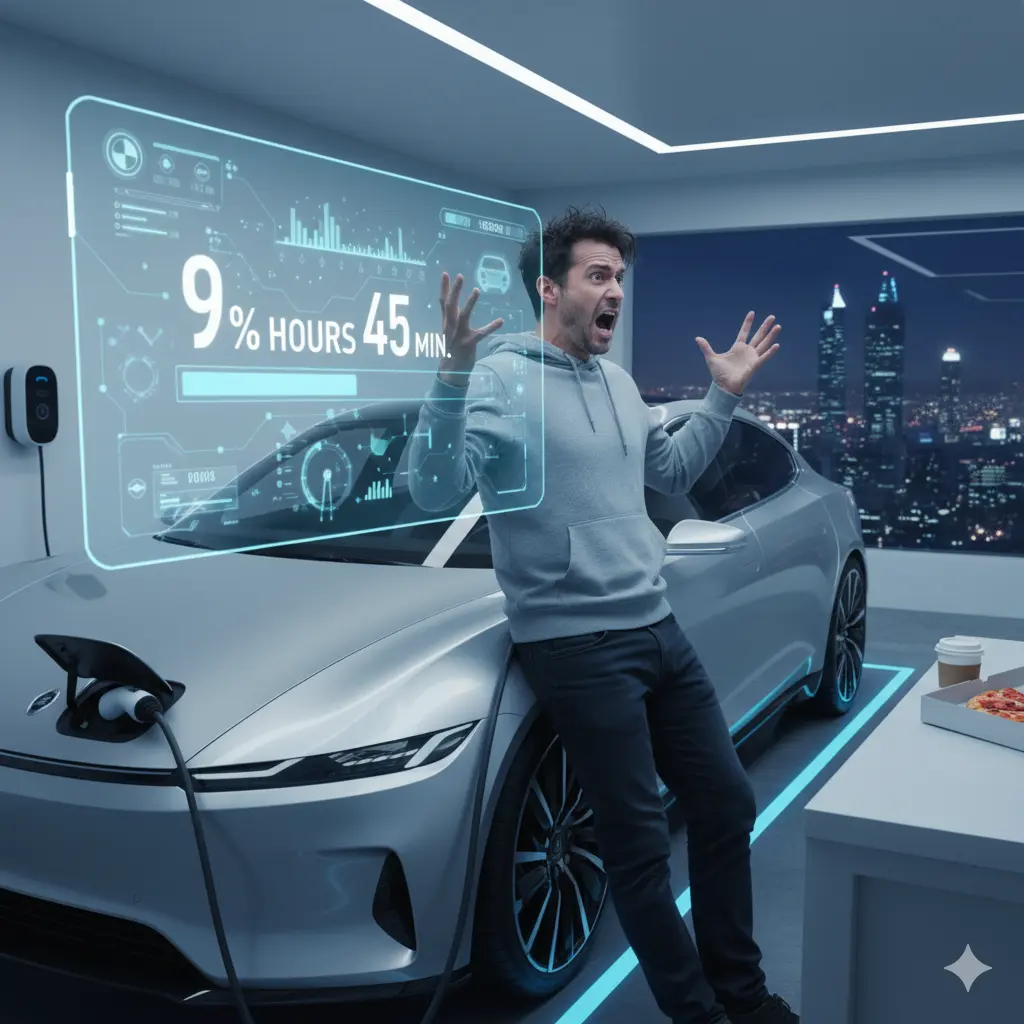 long charging time of lithium battery