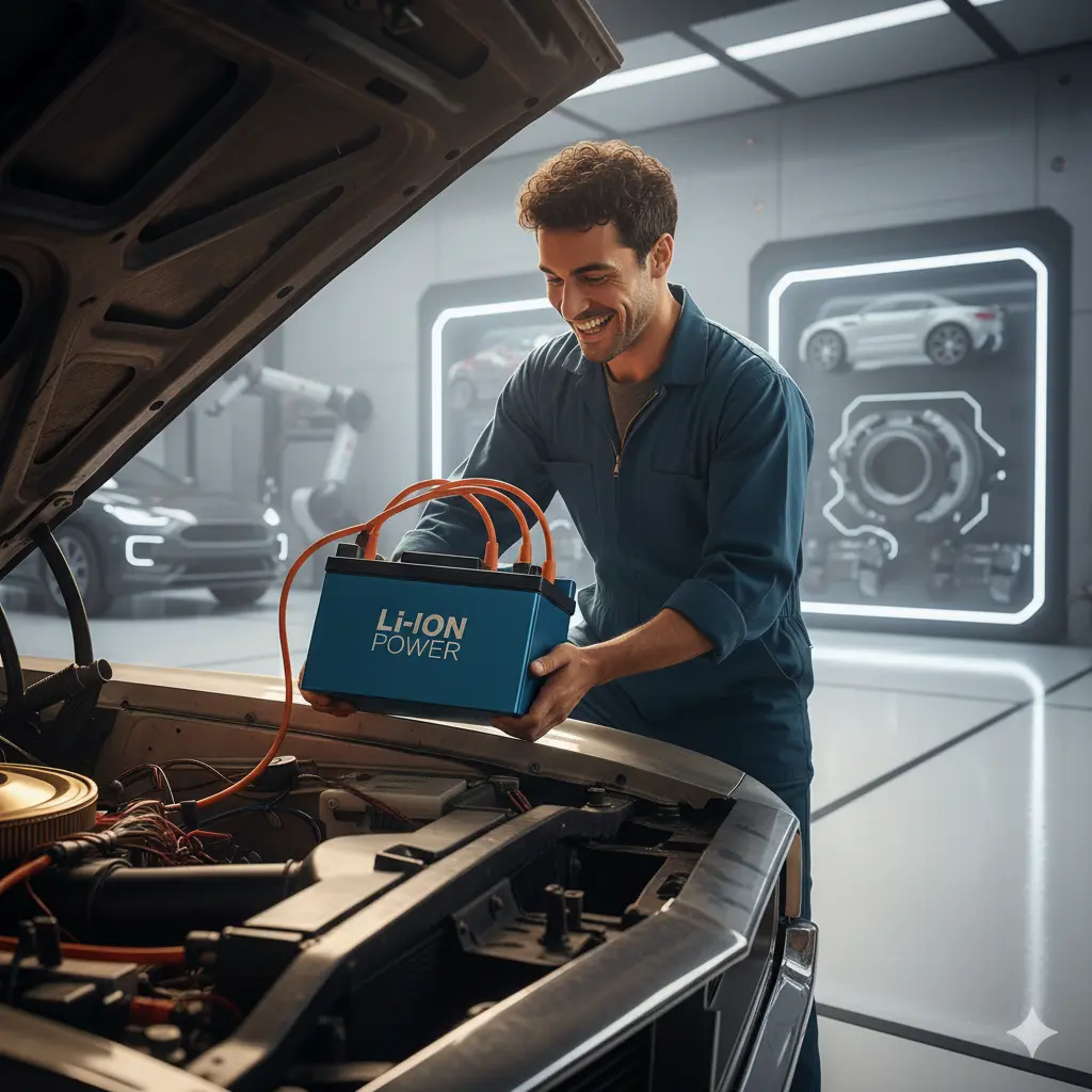 lithium batteries for car