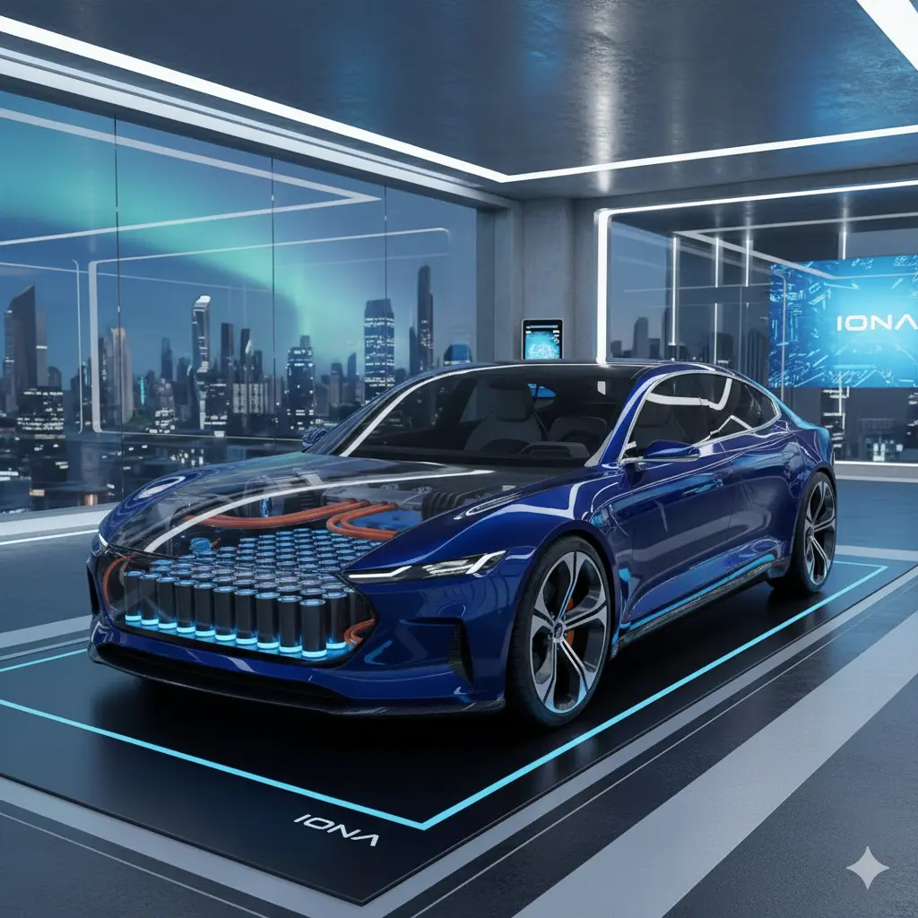 electric car and lithium battery