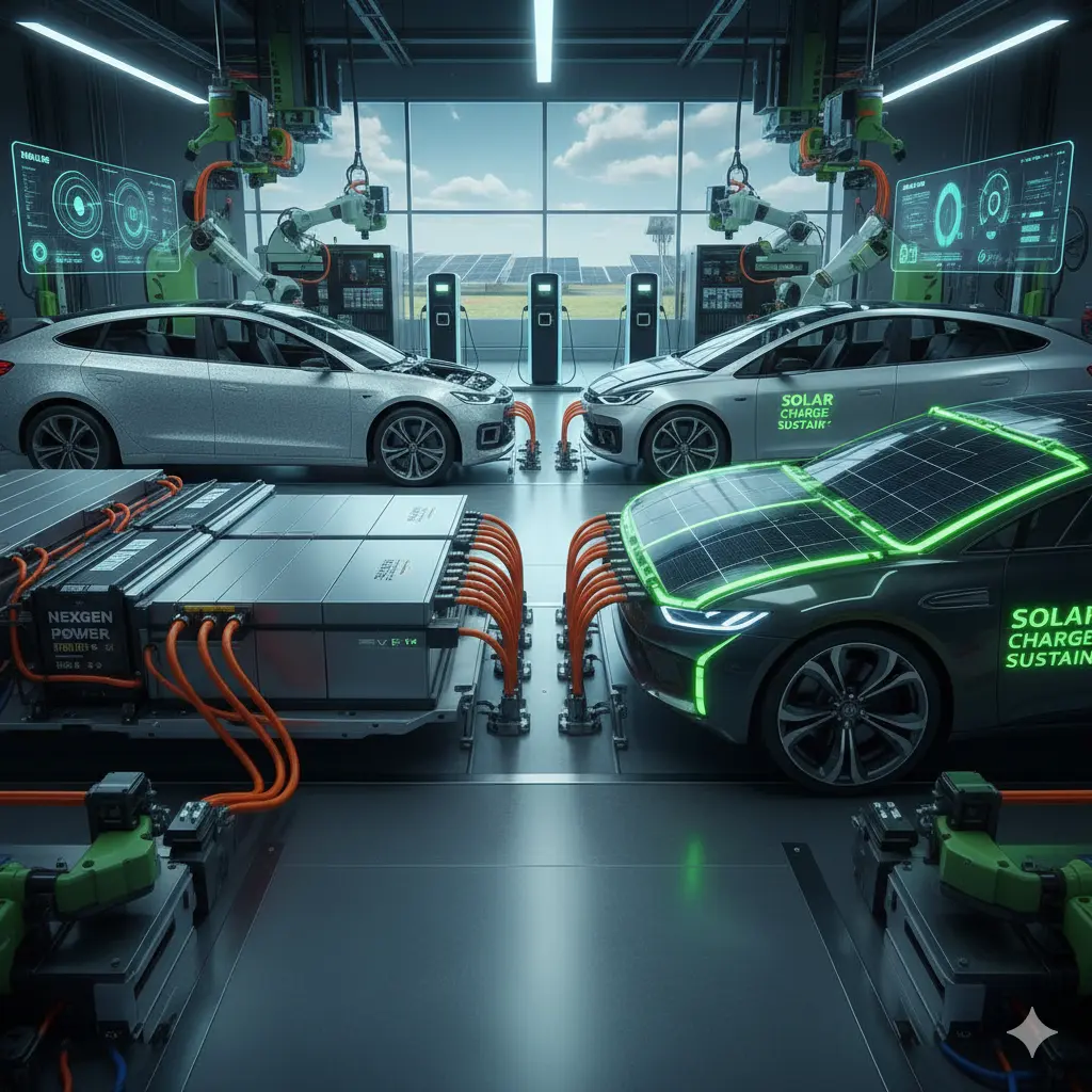 lithium batteries for solar vehicles